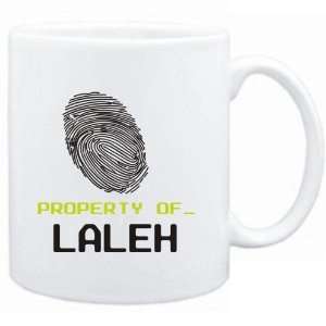 Mug White  Property of _ Laleh   Fingerprint  Female Names  