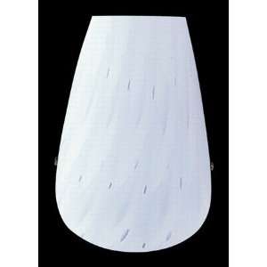  Lacrima Collection 10 High ADA White Wall Sconce: Home 