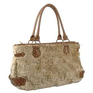   Fur Tote Handbag   JUST IN TIME FOR THE HOLIDAYS 