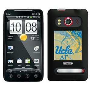 UCLA Delta Gamma Swirl on HTC Evo 4G Case  Players 