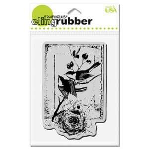   CRP126 Cling Rubber Stamp, Bird Frames (2 Pack): Home & Kitchen