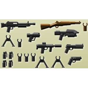  BrickArms Exclusive Lego Style Series 3 Weapons Pack (10 