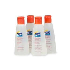 K Y Warming Liquid, Personal Lubricant, 5 oz Bottles   4 