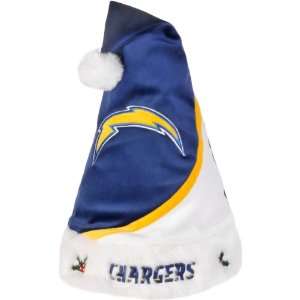   Forever Collectibles San Diego Chargers Santa Hat: Sports & Outdoors