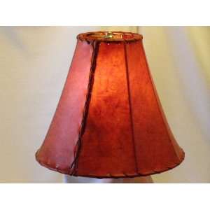  Red Rawhide Bell Lamp Shade 14 Home Improvement
