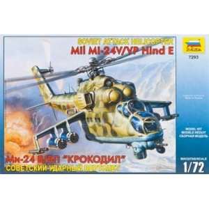   72 MIL MI 24 Hind E (Plastic Model Helicopter) Toys & Games