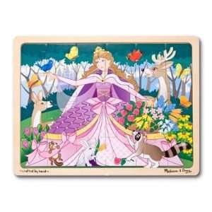   1896 Woodland Princess Wooden Jigsaw Puzzle + Free Gift: Toys & Games