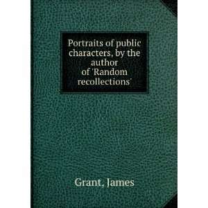  Portraits of public characters, by the author of Random 