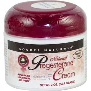  Source Naturals Progesterone Cream, 2 Ounce Health 