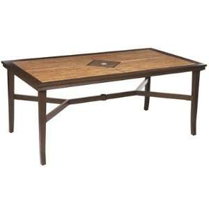 Living Accents Scottsdale Dining Table Powder Coated Aluminum 67.8 