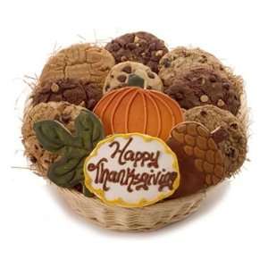 Happy Thanksgiving Cookie Basket Grocery & Gourmet Food