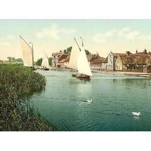   Poster   The village Horning Village England 24 X 18 