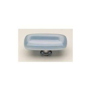   ORB, Luster Powder Blue Long Glass Knob, Length 2,