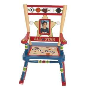  Little Champion Wooden Childrens Rocking Chair: Home 