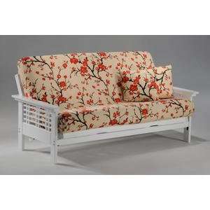  Night and Day Standard Vancouver Twin Futon Frame in White 