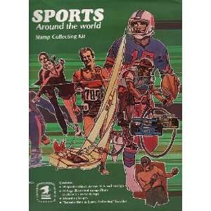  Sports Around the World Stamp Collecting Kit #929 USPS 