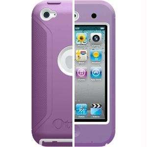   Defender Series Apple Ipod Touch 4 Gen White/Purple: Sports & Outdoors