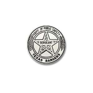  Texas Ranger Badge Badge Mini Button by  Patio 