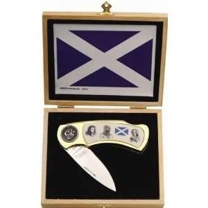 Scottish Heroes Collectable Pocket Knife  Sports 