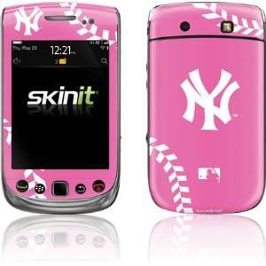   Yankees Pink Game Ball skin for BlackBerry Torch 9800 Electronics