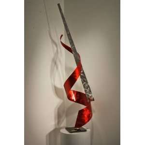  Metal Table Sculpture, Abstract Art