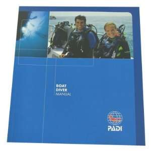  PADI Boat Diver Specialty Manual Manual Only Sports 