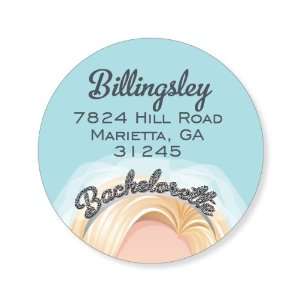  Bachelorette Tiara Blonde Stickers 