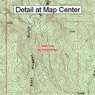   Map   Silver City, South Dakota (Folded/Waterproof)