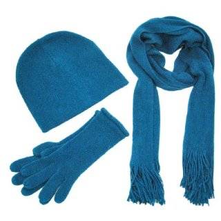    Super Soft Sage Green Winter Scarf, Hat, Gloves Set: Clothing