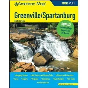   Greenville And Spartanburg South Carolina Street Atlas Office