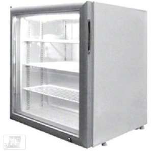  Metalfrio 3.2 cubic foot glass door countertop icecream freezer 