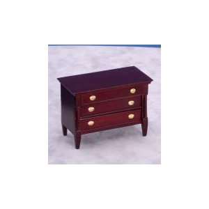    Dollhouse Miniature Mahogany Chest of Drawers: Everything Else