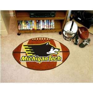 Michigan Tech Huskies NCAA Football Floor Mat (22x35):  