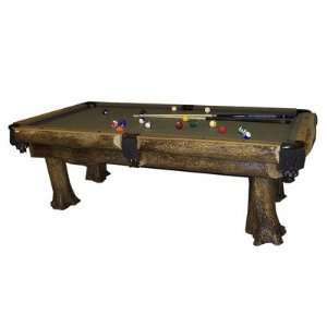   Northwoods Billiards Ironwood   x Ironwood 8 Pool Table Toys & Games
