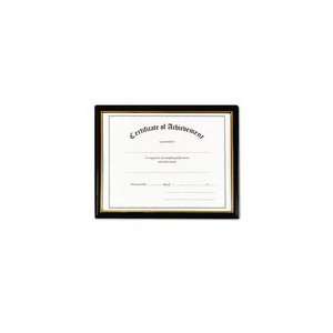  Pre Framed Award Certificates, Plastic Frames, 11 x 8 