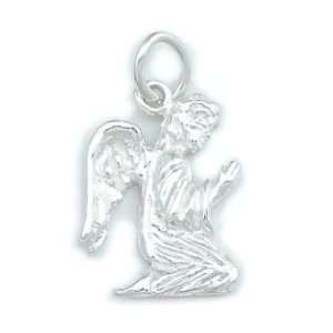  Silverflake  Praying Angel Charm Jewelry