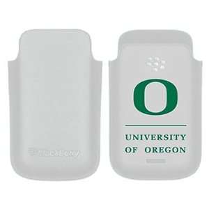  Oregon University on BlackBerry Leather Pocket Case  