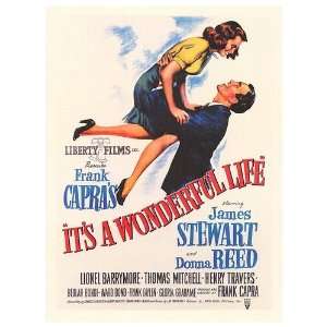  Its a wonderful life Movie Poster, 11 x 15.5 (1946 