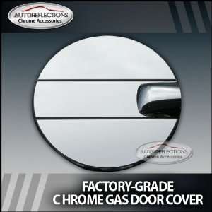  2007 2012 Sierra Chrome Fuel Door Cover Factory Style 