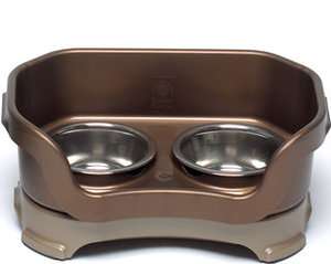 NEATER FEEDER for Cats Bowl Double Diner   BRONZE  
