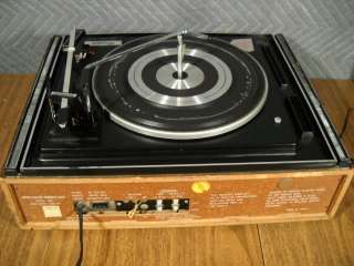 Vintage Morse Eletrophonic 8 Track Record Player Stereo  