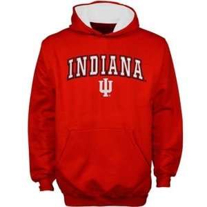  Indiana Hoosiers Automatic Hooded Sweatshirt (Crimson 