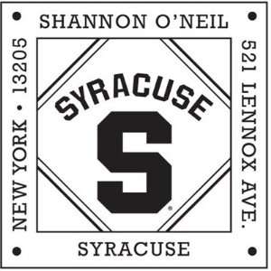  Syracuse S Square Collegiate Snap Stamp Arts, Crafts 