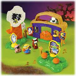 Fisher Price Little People PUMPKIN Party New in Box Set  