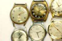 Vintage Lot 21 Mens Mechanical Watches Gruen Elgin Benrus Waltham 