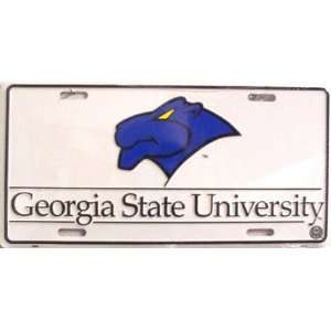  LP   857 Georgia State University License Plate   2093 