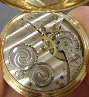 Hamilton 14K Gold Filled Pocket Watch  