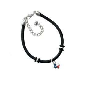  Mini Lone Star Texas Black Charm Bracelet [Jewelry 