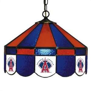   3013 Los Angeles Angels of Anaheim Stained Glass Pub Light Style: Swag