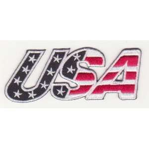 USA. REBEL EMBROIDERED IRON ON PATCH X37